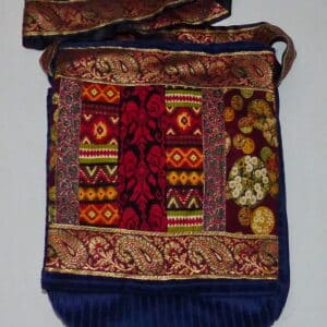 תיק צד עם ריקמה